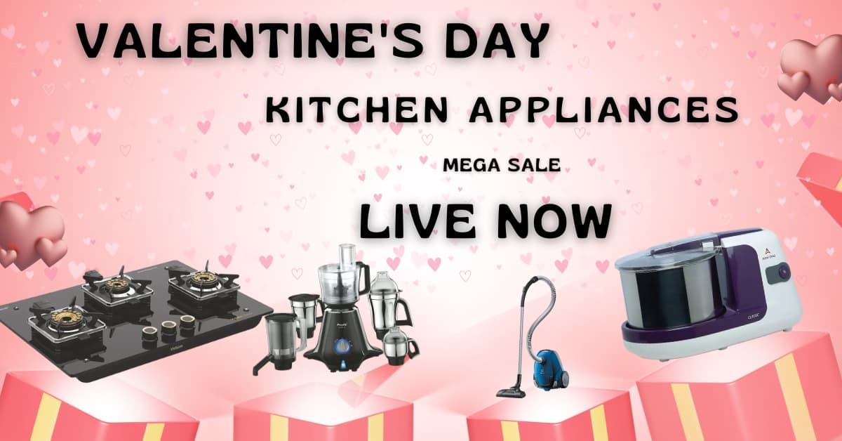 Valentines day Kitchen Appliances Offer