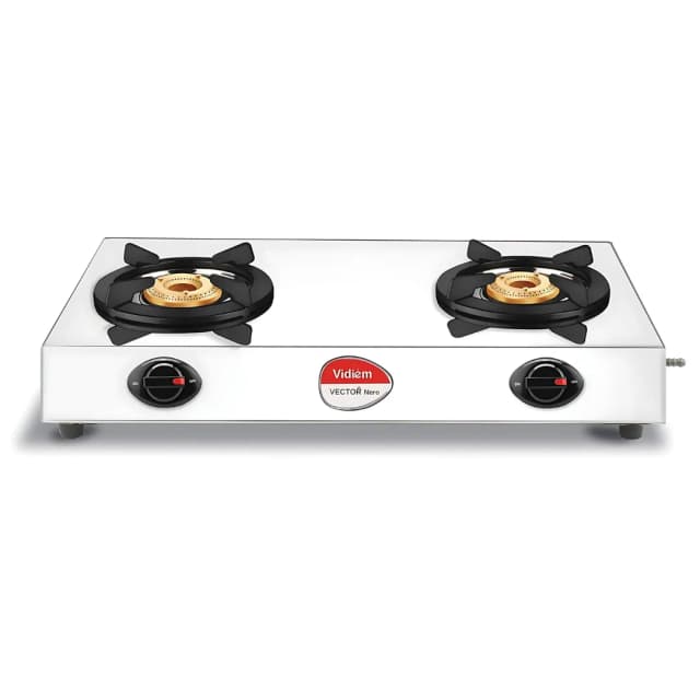 Vidiem Vector Nero Jumbo Stainless Steel 2B Silver - Gas Stove