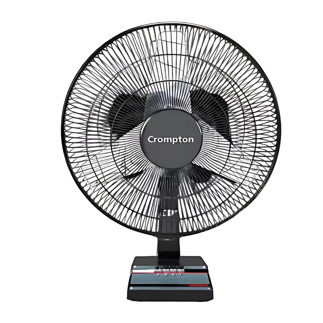 Crompton Wind Mill (400 MM) Black Table Top Fan