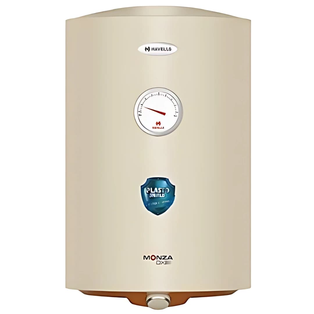 Havells Storage Electric Water Heater Steel Body Monza DX Ivory 10 Ltr 2000W