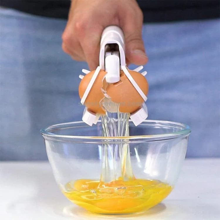 Ezcracker Egg Separator White