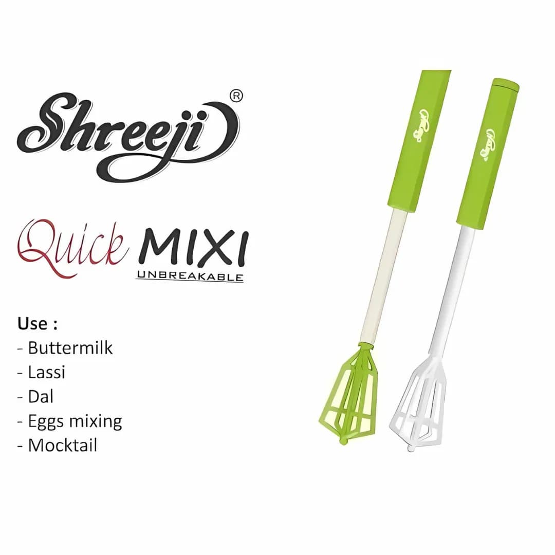 Shreeji Quick Mixi  Hand Whisk Green