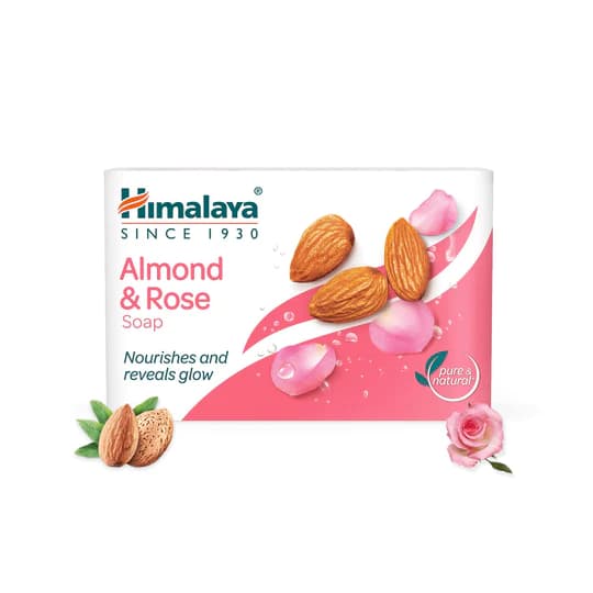 Himalaya Almond & Rose Soap 125g