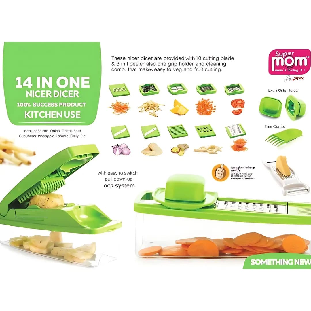 Super Mom 14in One Nicer Dicer