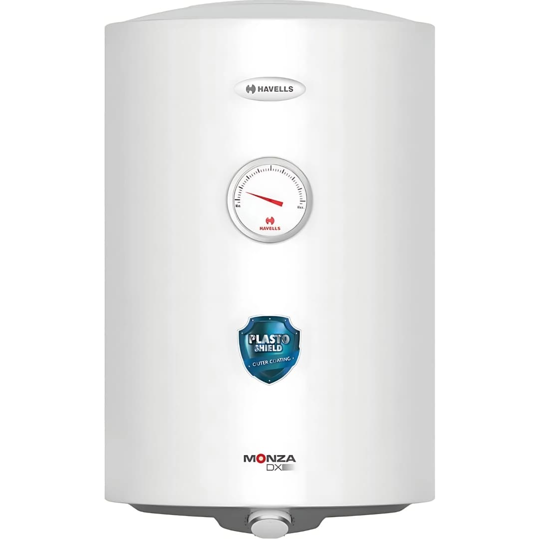 Havells Storage Electric Water Heater Steel Body Monza DX Ivory 15 Ltr 2000W