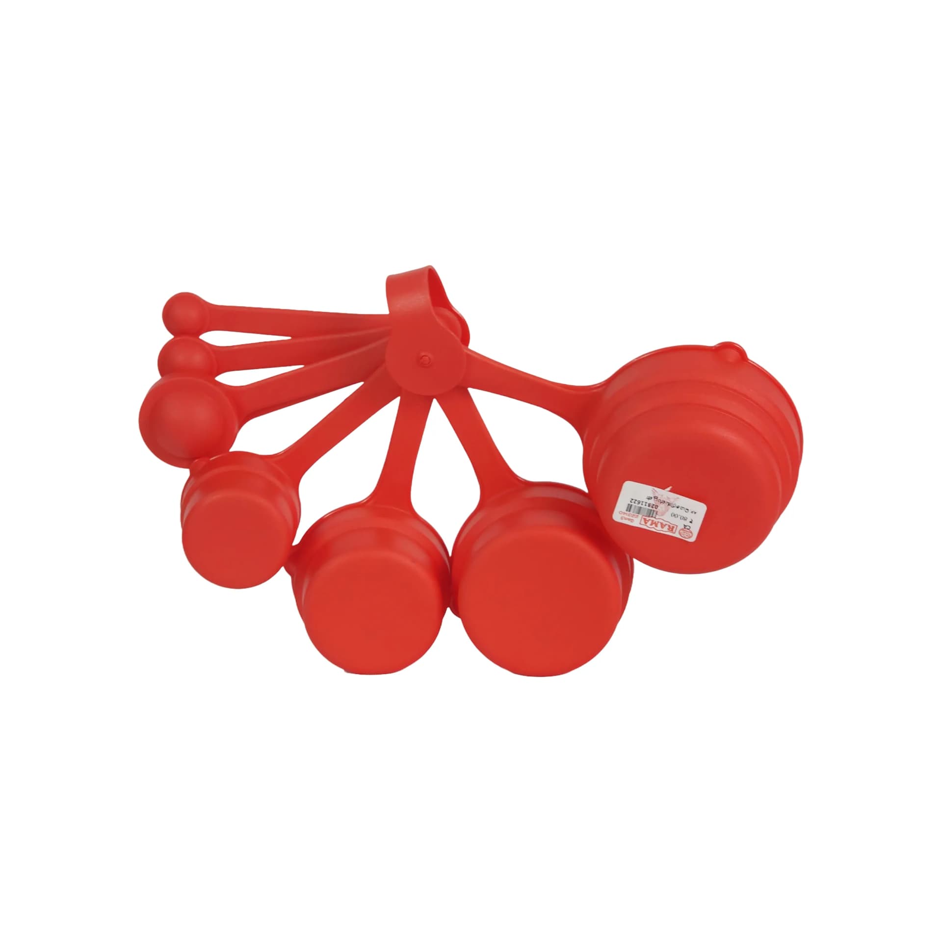 Apex Measuring Spoons 8 Piece Red