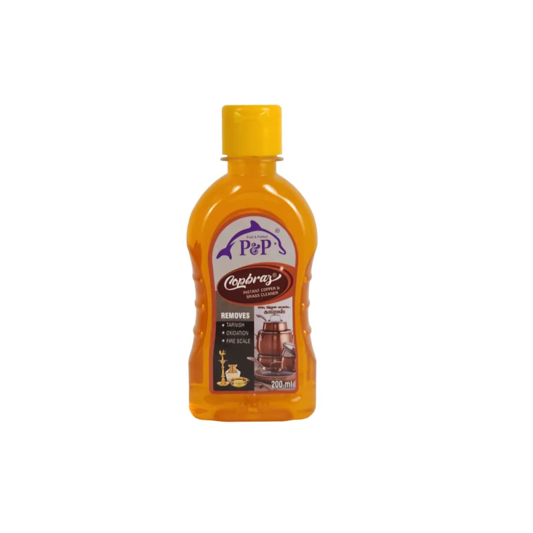 P&P Copbraz Instant Copper & Brass Cleaner Liquid 200ml