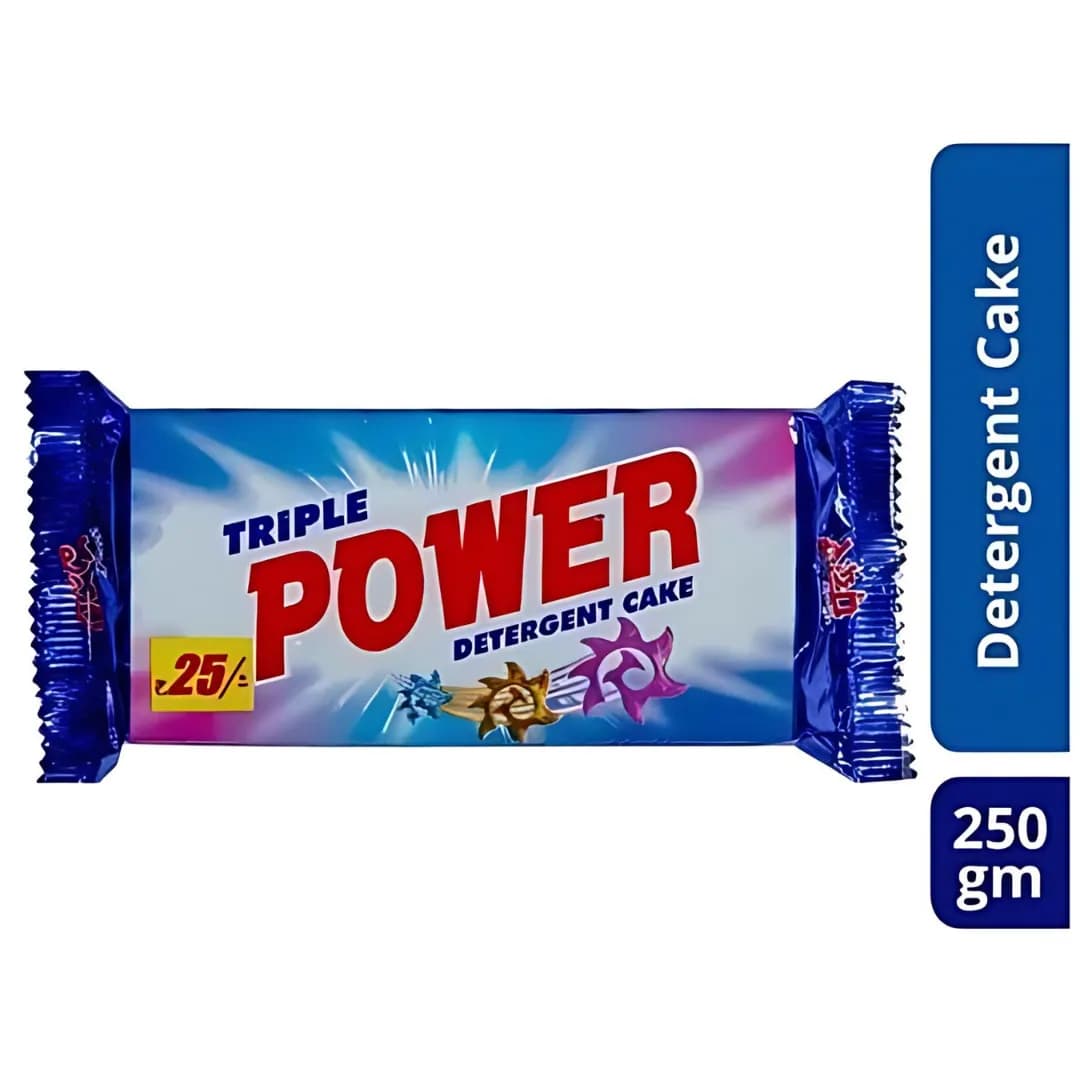 Triple Power Detergent Bar 250g