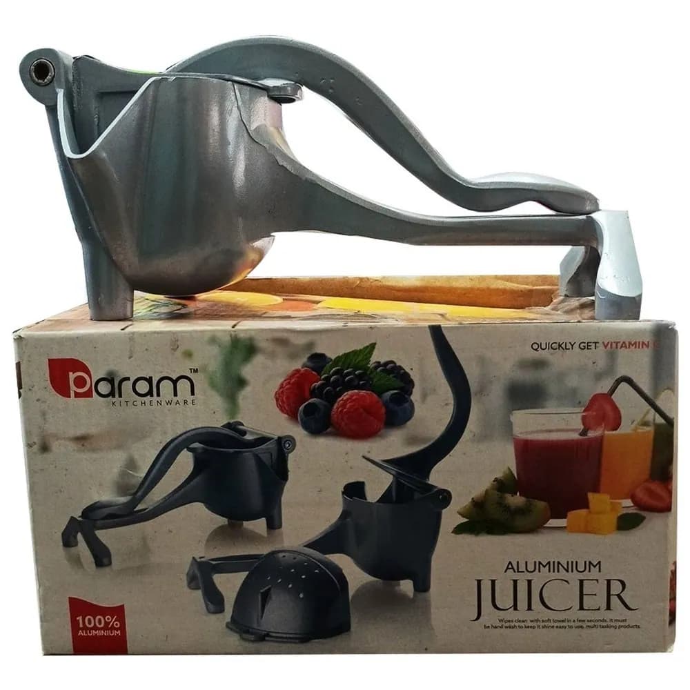 Param Aluminium Juicer Metallic Grey