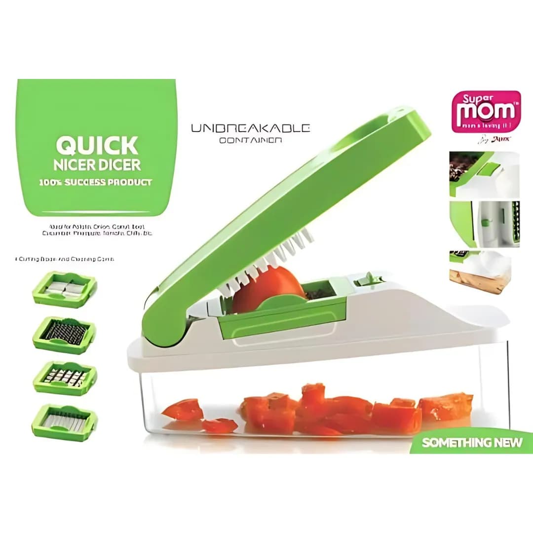 Super Mom Nicer Dicer Green