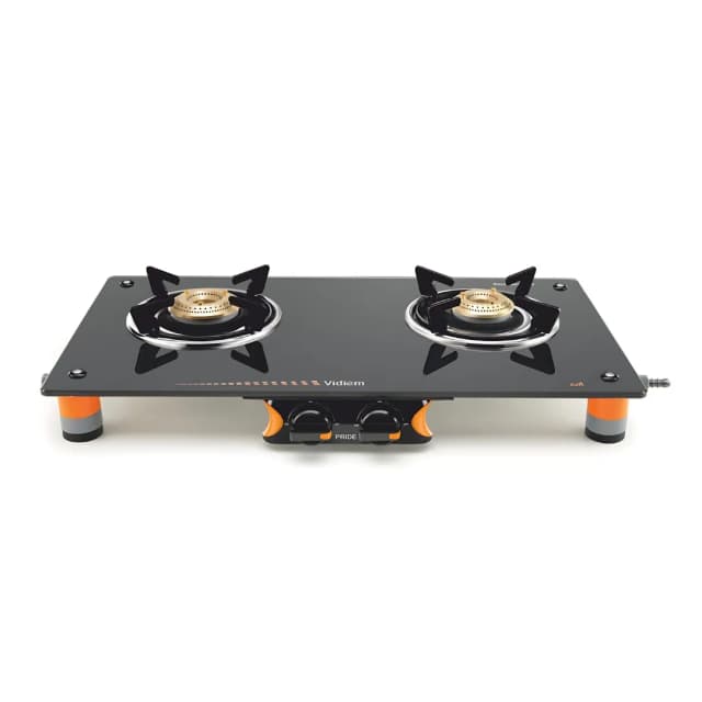 Vidiem Air Pride ‎Glass Top 2B Black - Gas Stove