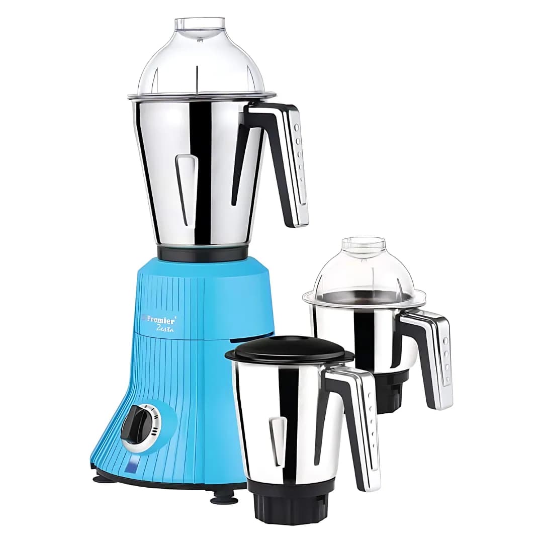 Premier Zesta 750 W Mixer Aqua Blue 3 Jars