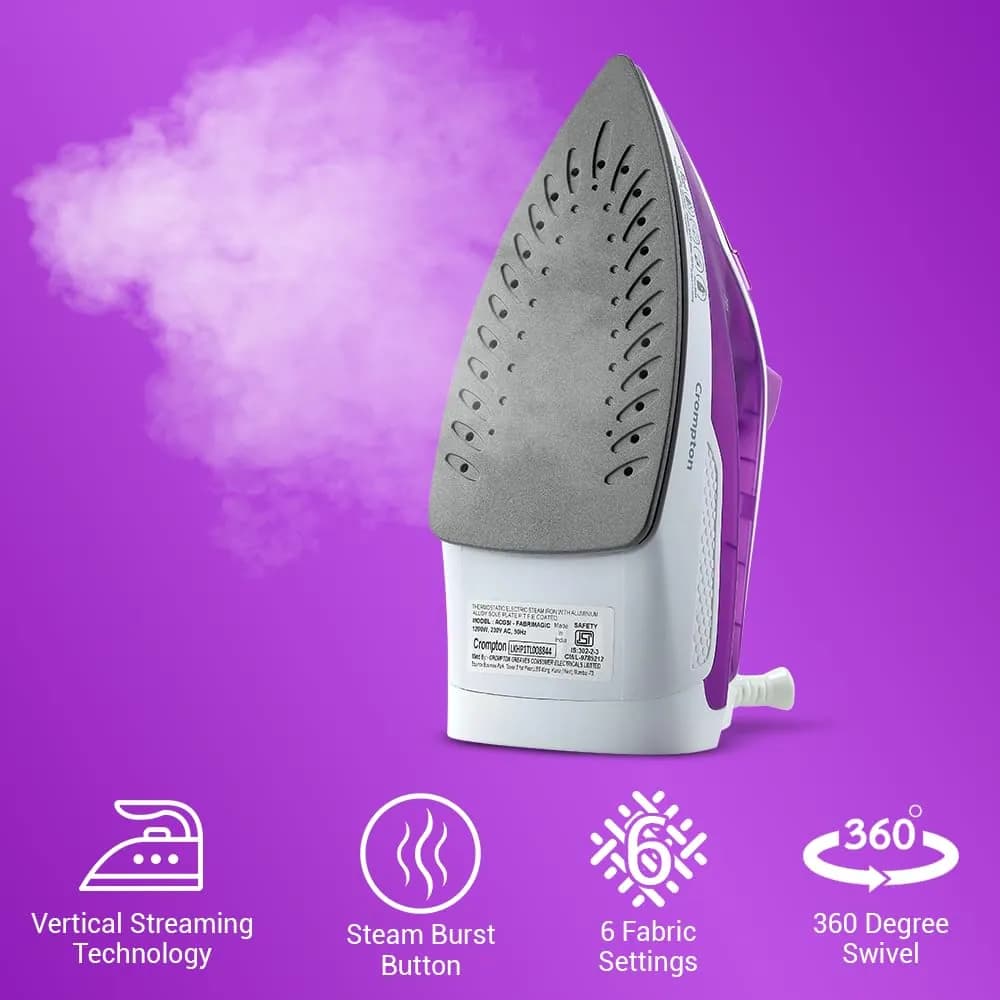 Crompton Fabri Magic Plus Steam Iron