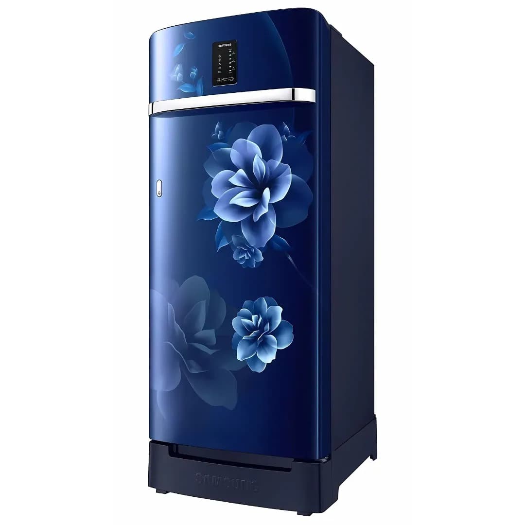 Samsung RR23 C2F23CU Refrigerator Camellia Blue Single Door 3 Star 215 Ltr