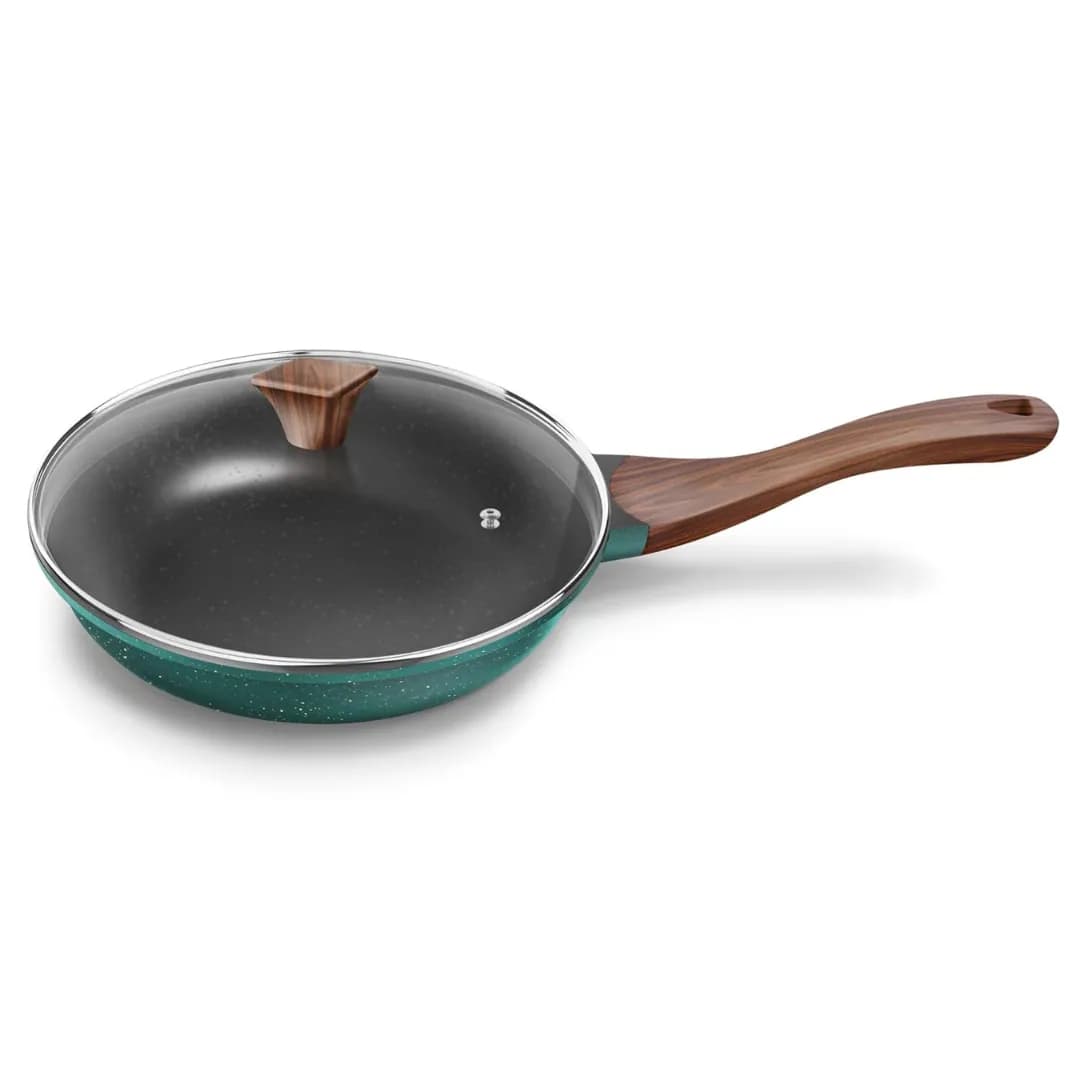 Preethi Artistic Non Stick Fry Pan 24 CM Ocean Green