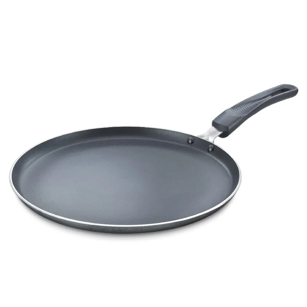 Prestige Omega Select Plus Non- Stick Aluminium Omni Tawa 30 CM (Black)