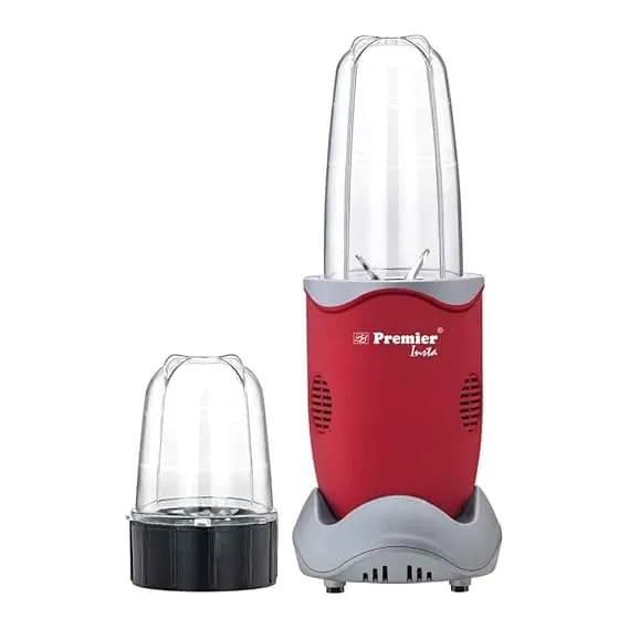 Premier Insta Nutri Electric 400 W With 2 Jar Blender Red