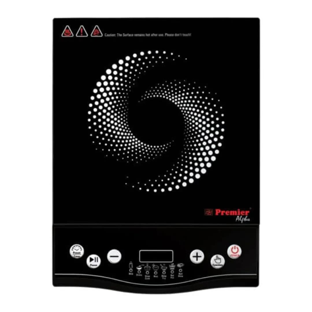 Premier Alpha Induction Stove Black (IC8816)