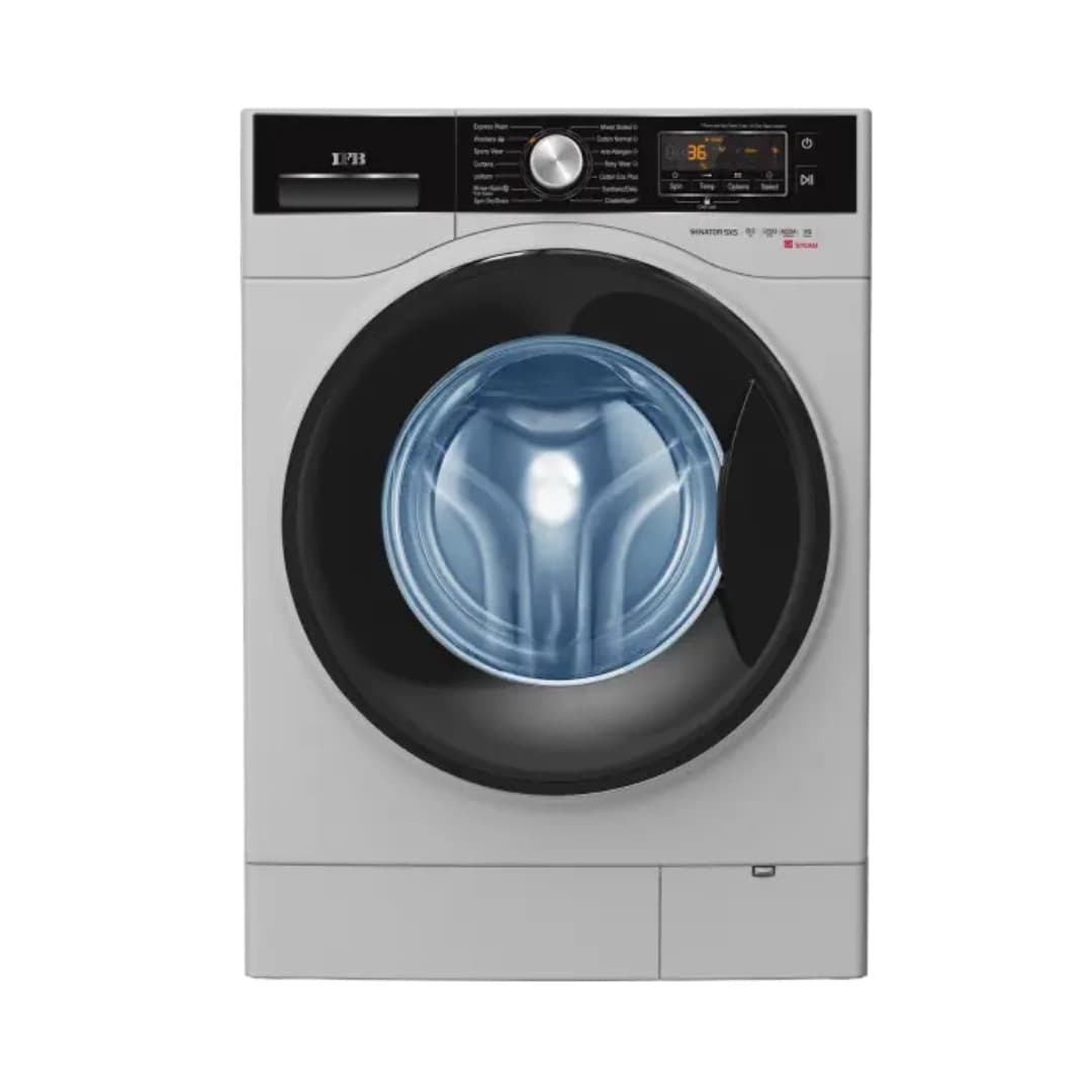 IFB Front Load Fully Automatic Washing Machine 8 KG (SENATOR WSS-Silver)