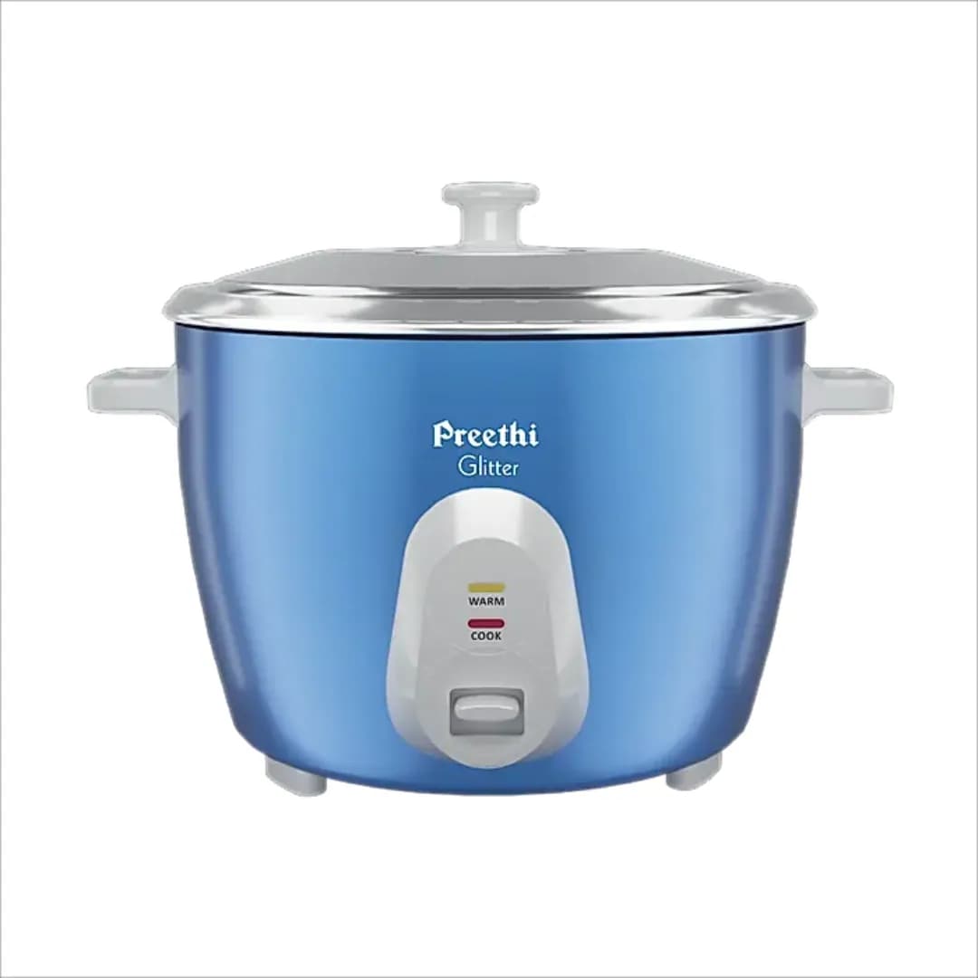 Preethi Gliter Electric Cooker Blue 1.8 Ltr