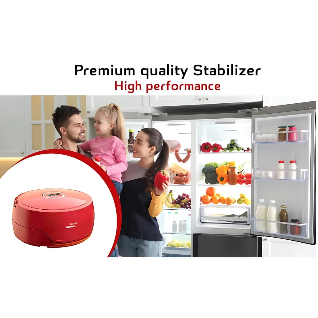 V-Guard VG 50 Refrigerator Stabilizer Red