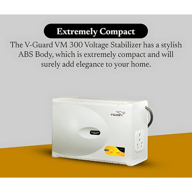 V-Guard VG 400 Air Conditioner Stabilizer White