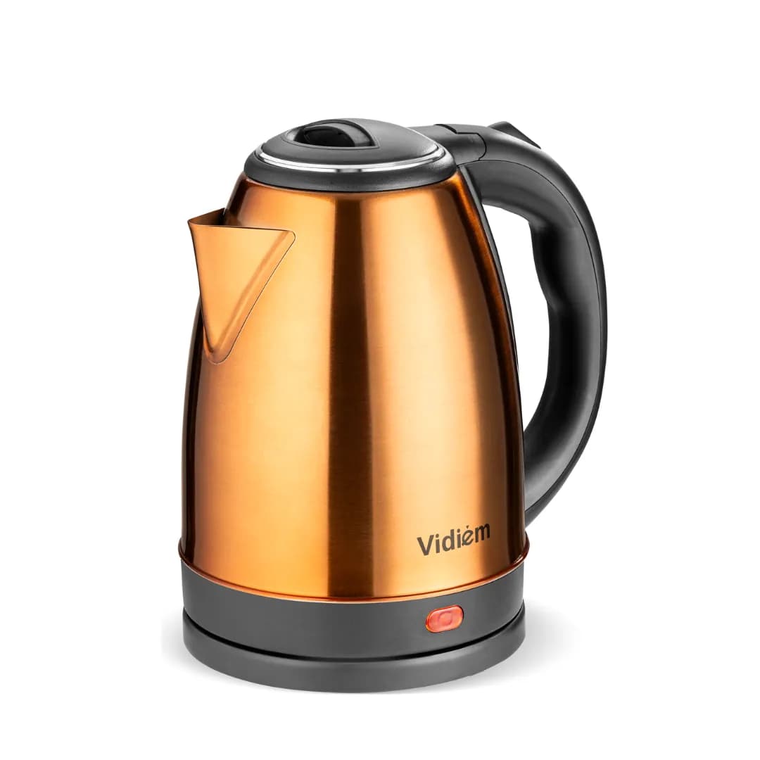 Vidiem Zap Premium Electric Kettle Bronze Gold 1000 W 1.8 Ltr