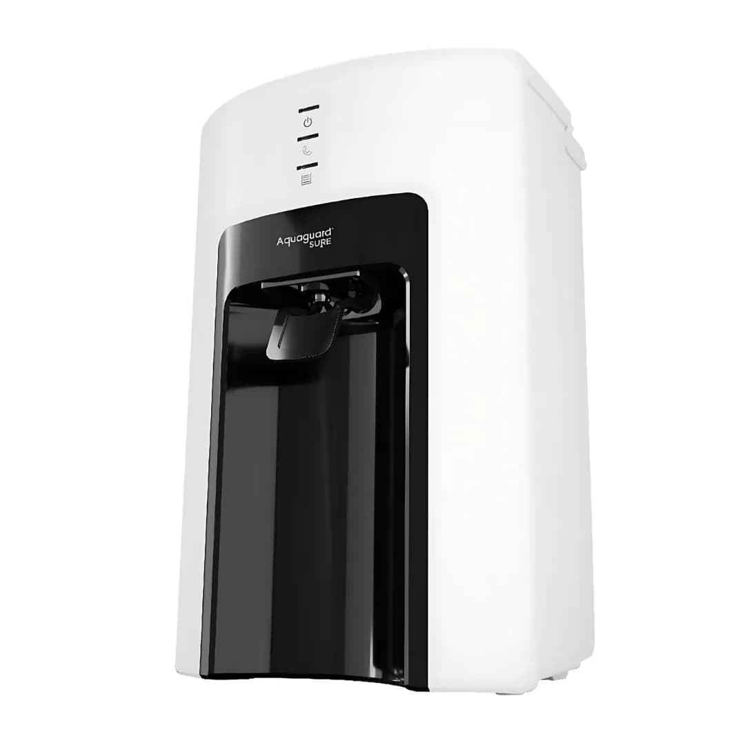 Aquaguard Champ RO+UV Water Purifier Black & White 6 Ltr