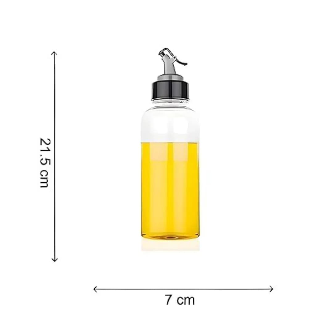 Elegant Oil Dispenser 500 ML Plastic Bottle Black