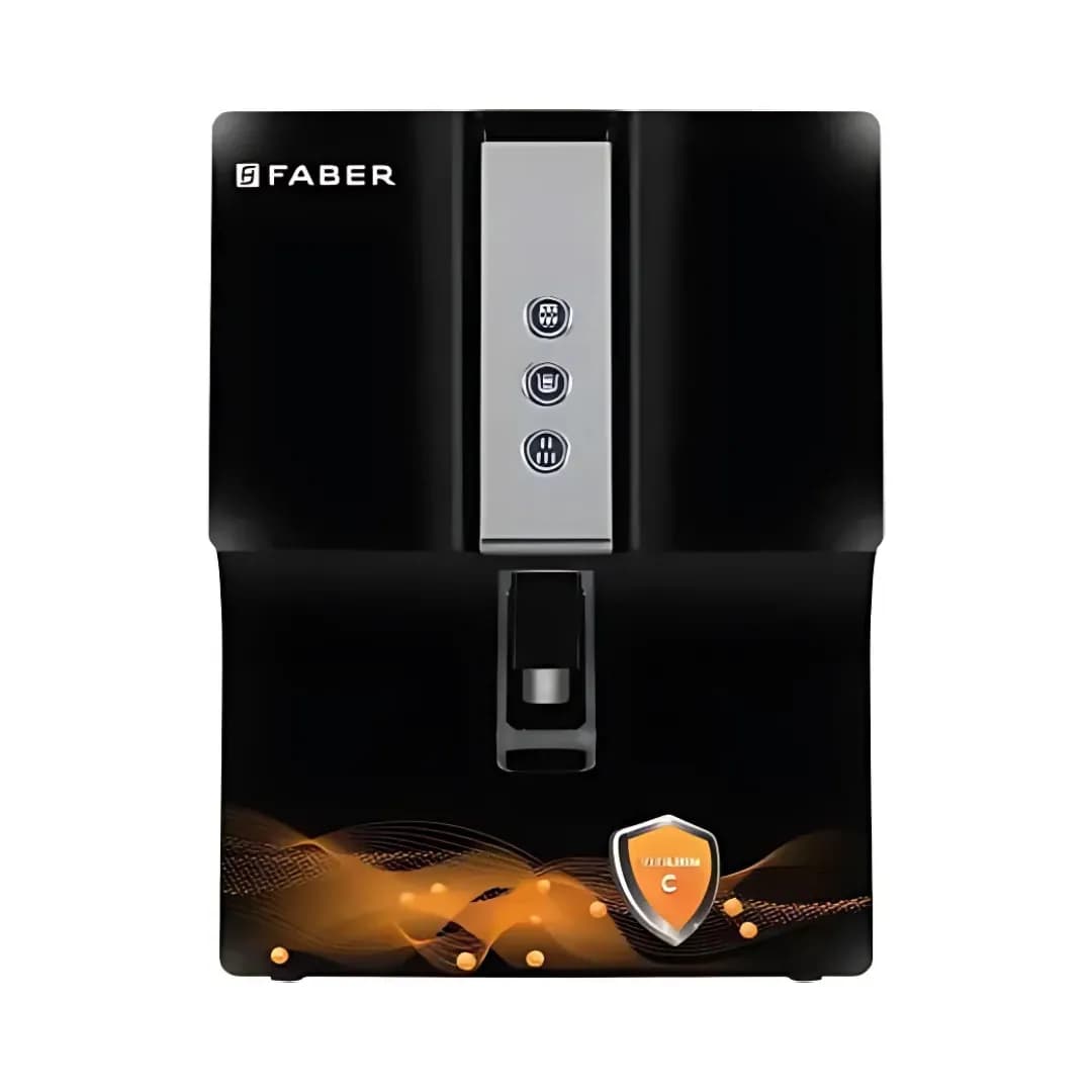 FABER FWP C-GUARD 7 L (RO + MAT) Water Purifier Black