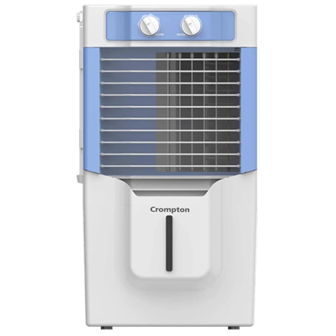 Crompton Ginie Neo 10 Ltr  Honey Comb White & Blue Air Cooler