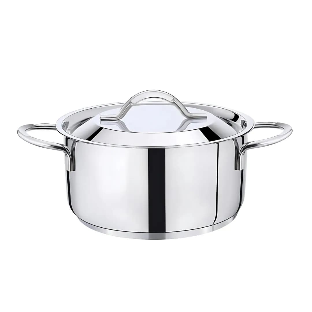 Premier Triplay Clad Stainless Steel StewPot With SS Lid 20 CM