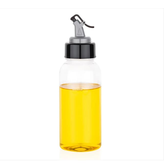 Elegant Oil Dispenser 500 ML Plastic Bottle Black