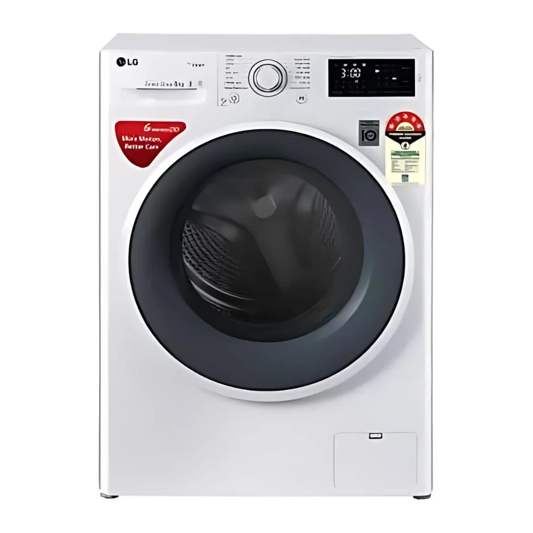 LG Front Load Fully Automatic Washing Machine 6 KG (FHT1006ZNW-Blue White)