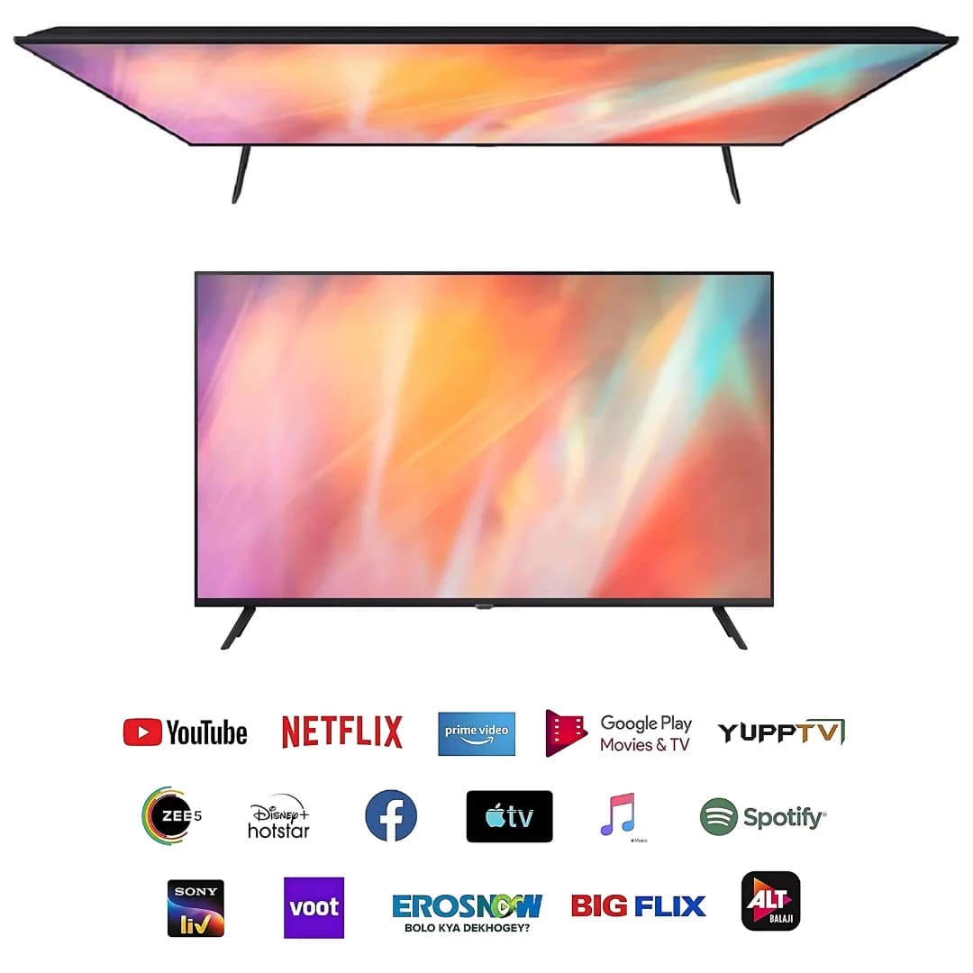 Samsung UA43AU7600KXXL 4 Series 43 Inches UHD Android LED TV (Voice Remote)