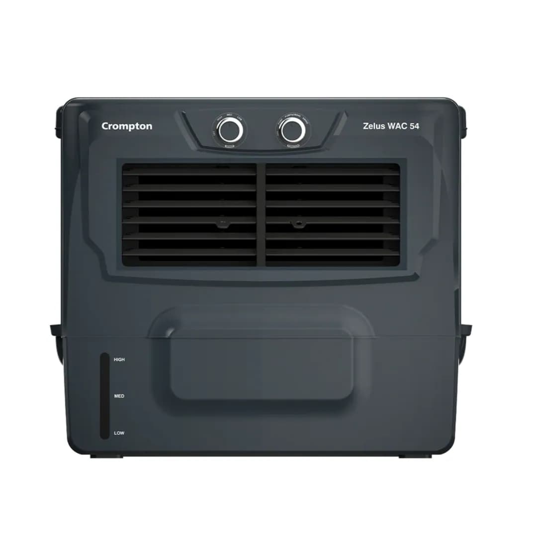 Crompton Zelus WAC 54 Ltr  Paddy Straw Grey Air Cooler