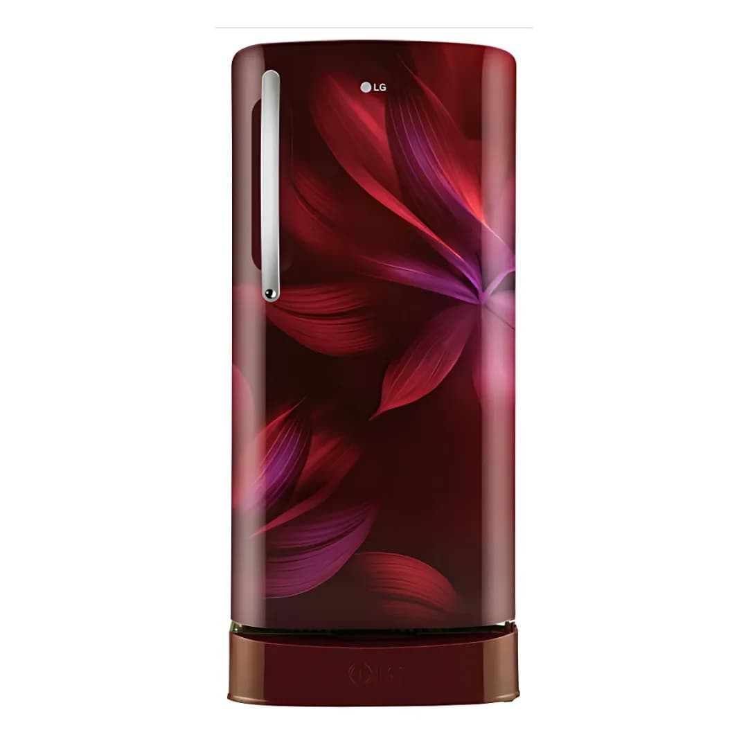 LG GL - D231ASAD Refrigerator Scarlet Aura Single Door 3 Star 210 Ltr