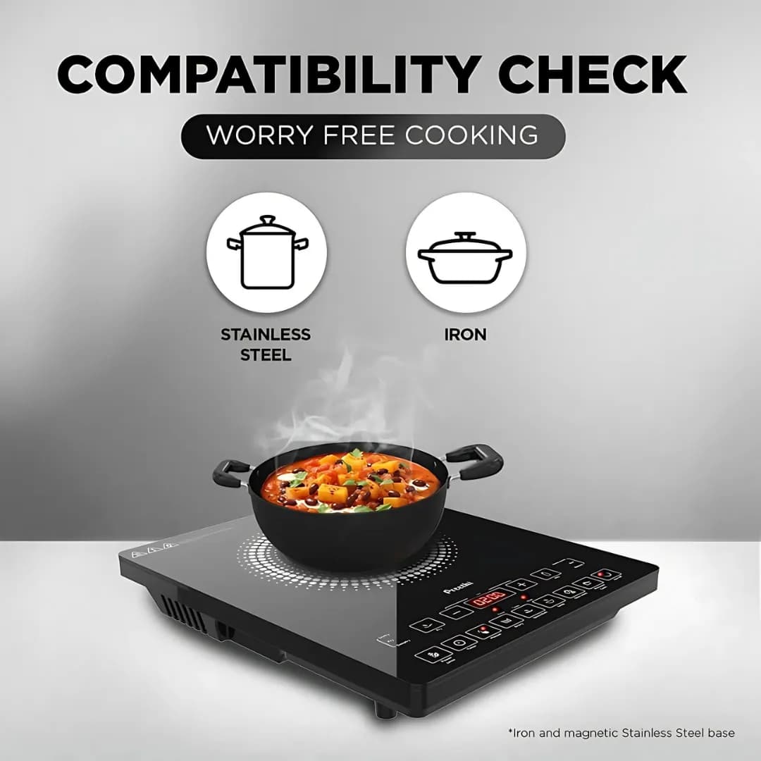 Preethi Indicook Induction Stove Black ( IC125 )