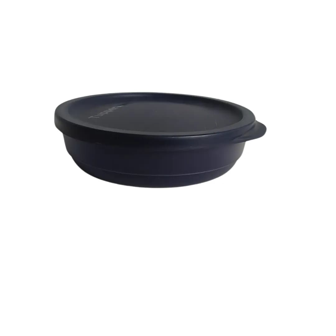 Tupperware Plastic Storage Container 200 ML Navy Blue