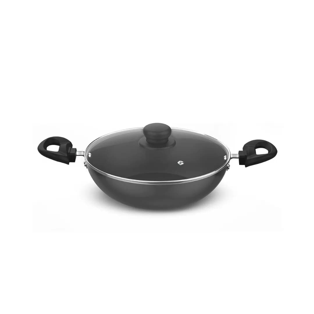 Preethi Daily Non Stick Kadai 24 CM Grey